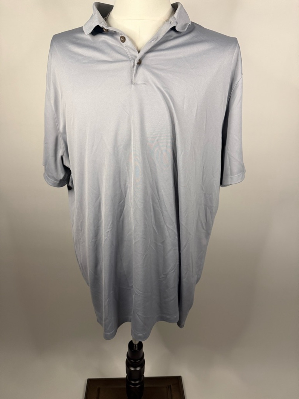 Nike Light Gray Men's Polo golf shirt xxl